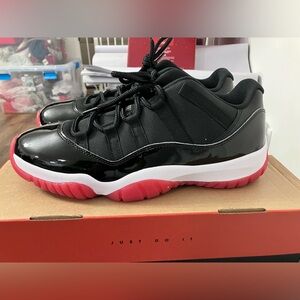 Air Jordan 11 Retro Low Black and Red
